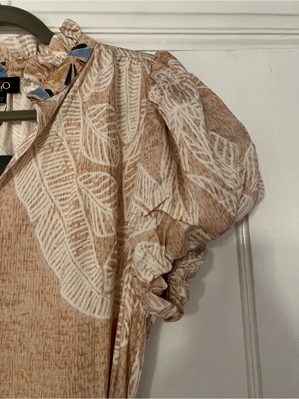 GiGiO Printed Boho Midi Dress | NWT | Size Large - Picture 7 of 9